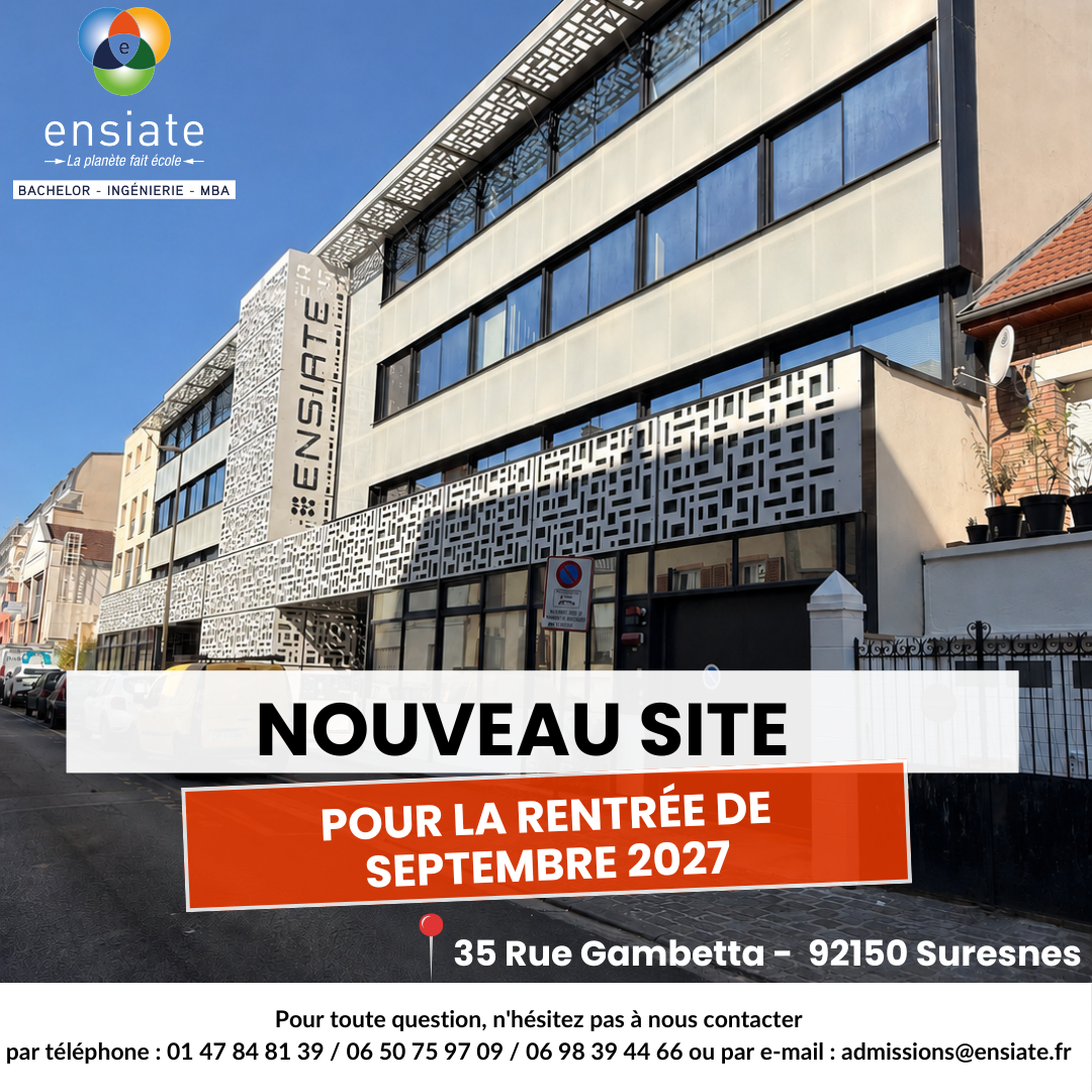 Nouveau site pour la rentrée de Septembre 2027 35 rue Gambetta - 92150 Suresnes